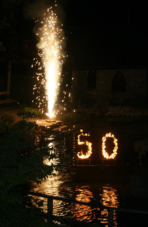 Feuerschrift der Pyrotechnik Brandecker GmbH